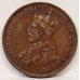 AUSTRALIA 1920 . ONE 1 PENNY . INDIAN DIE